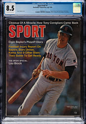 1969 Sport Magazine Volume 47 Issue 7 CGC 8.5 - Tony Conigliaro on Cover