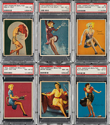 1944 R59 American Beauties PSA-Graded Complete Set (24)