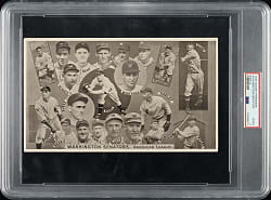 1935 R309-2 Goudey Premiums Washington Senators PSA GOOD 2