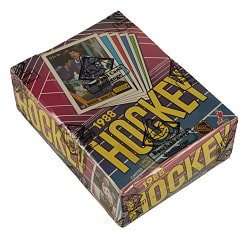 1987-1988 O-Pee-Chee Hockey Unopened Wax Box Tape Intact (48 Packs) - BBCE
