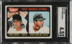 1965 Topps #477 Steve Carlton Rookie SGC VG/EX+ 4.5