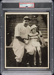 Circa 1930s Babe Ruth Original Photograph PSA/DNA Type I