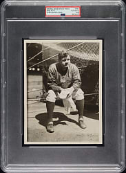 1932 Babe Ruth Original News Service Photograph PSA/DNA Type I