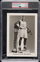 Circa 1995 Shaquille O'Neal Cadbury Chocolate Store Display Publicity Photograph PSA/DNA Type III