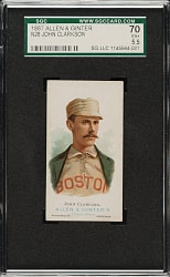 1888 N28 Allen & Ginter John Clarkson SGC EX+ 70