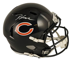D'Andre Swift Signed Chicago Bears Helmet - JSA