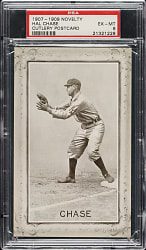 1910 PC805 Novelty Cutlery Postcard Hal Chase PSA EX-MT 6 - 1 of 1 - Highest Graded!
