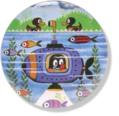 Little Mole Badge - Submarine / Ponorka