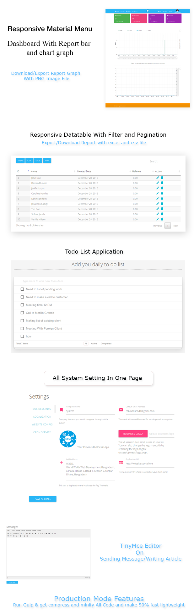 CRM Features