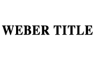 Weber Title Logo