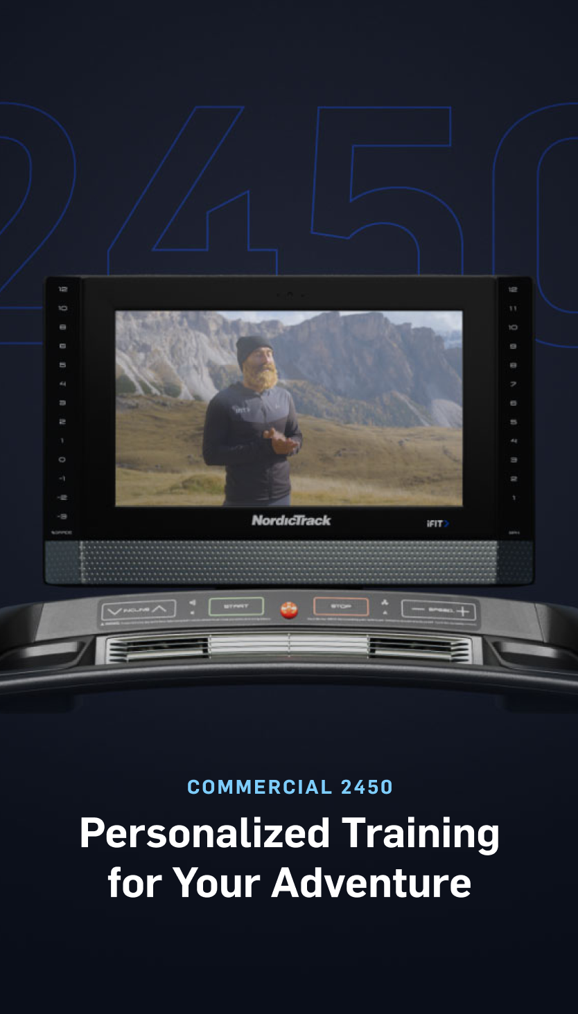 Email design example for NordicTrack