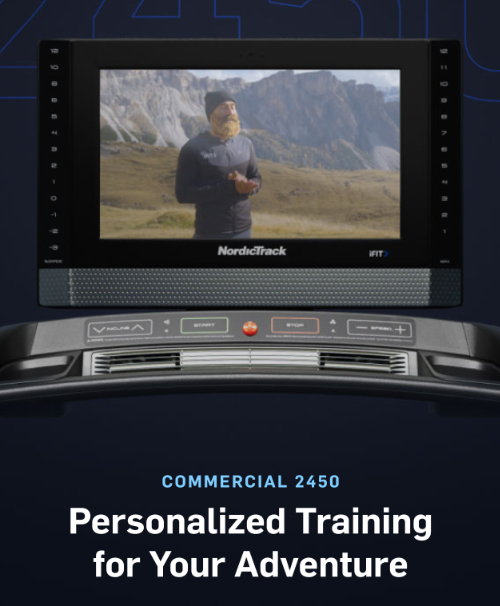 Email design example for NordicTrack