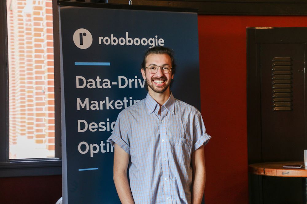 speaker Aaron Stusser roboboogie Camp Optimization Event - May 2018