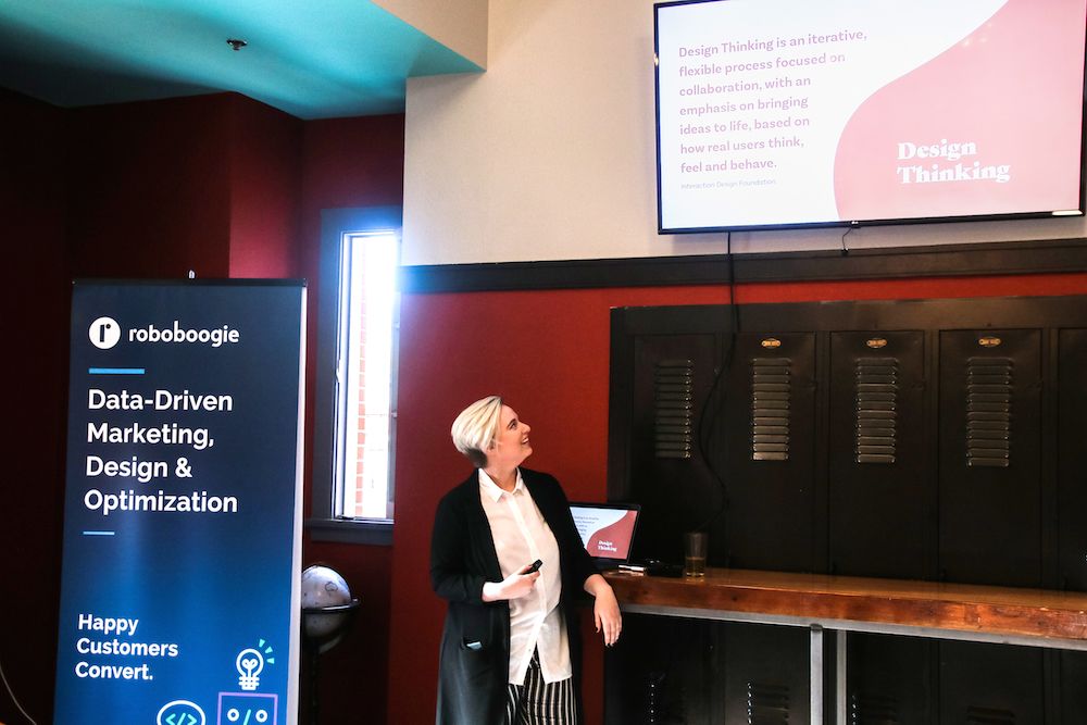 Design Thinking at March Camp Optimization with Lacie Webb