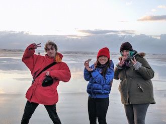 roboboogie team in Seaside, OR at the Fall retreat