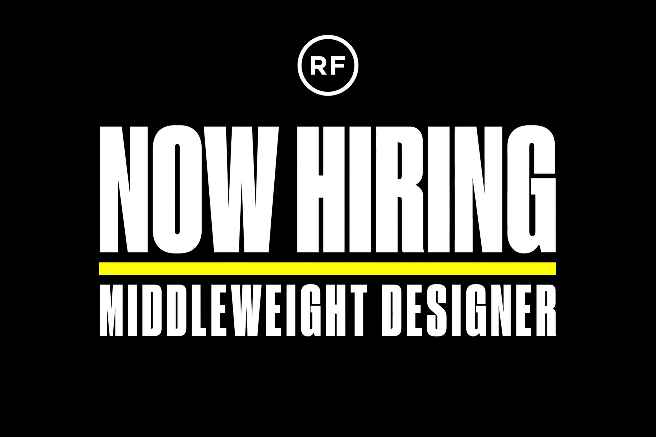 New Job role Mid Designer 16x9