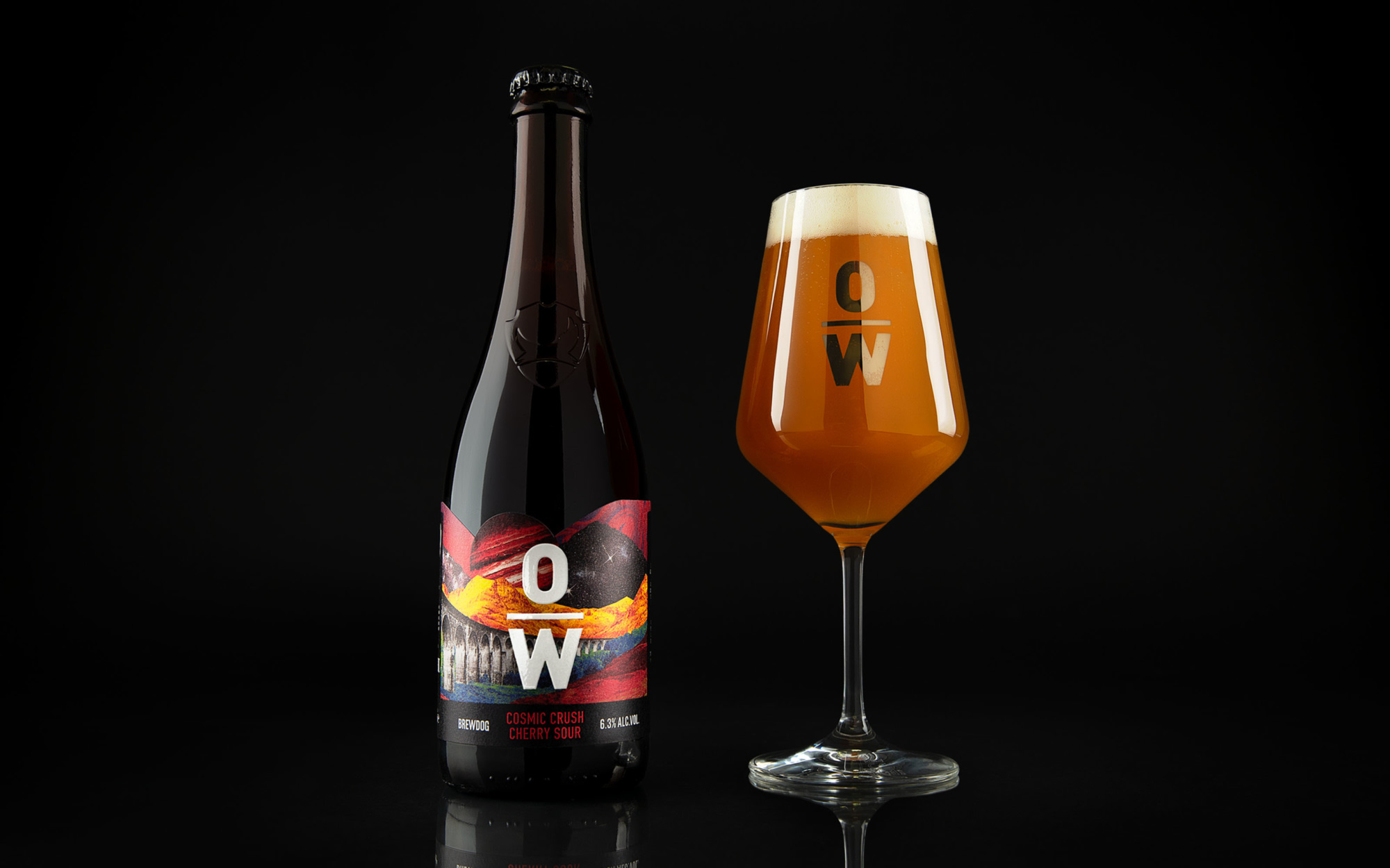 0003 Ow Bottle Glass