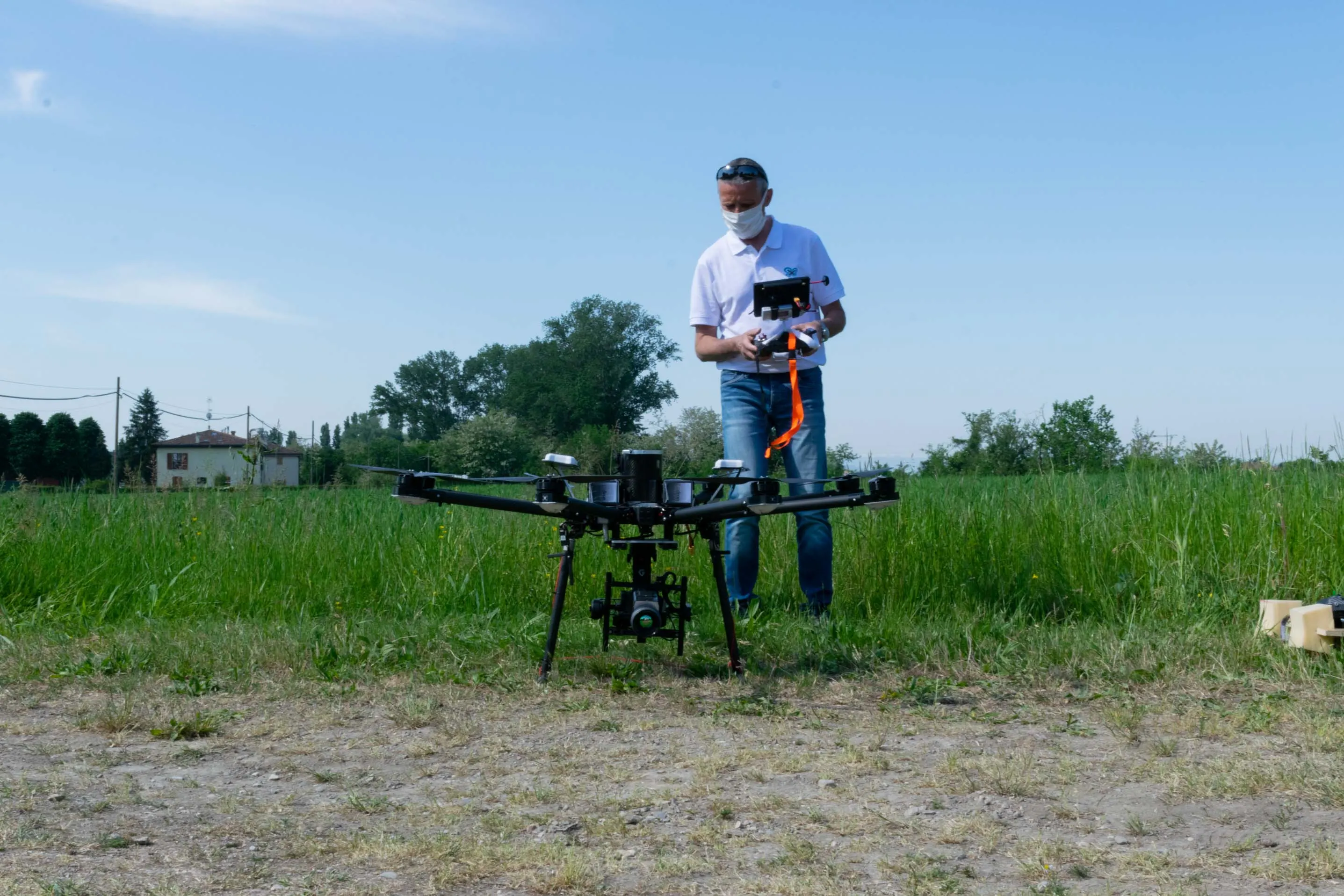 Drone a terra