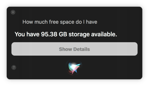 Siri Free Space