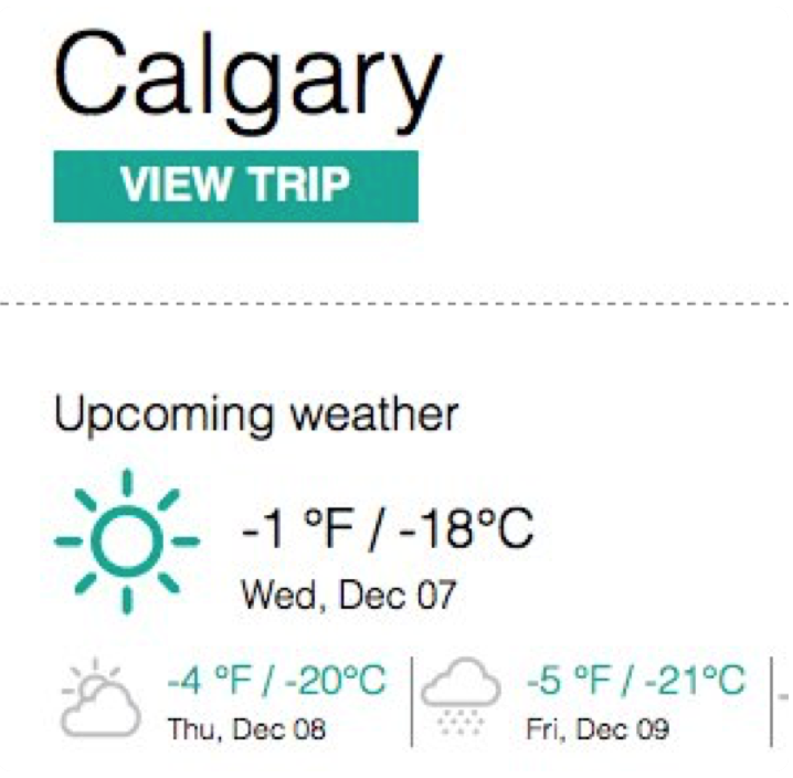 Calgary Weather