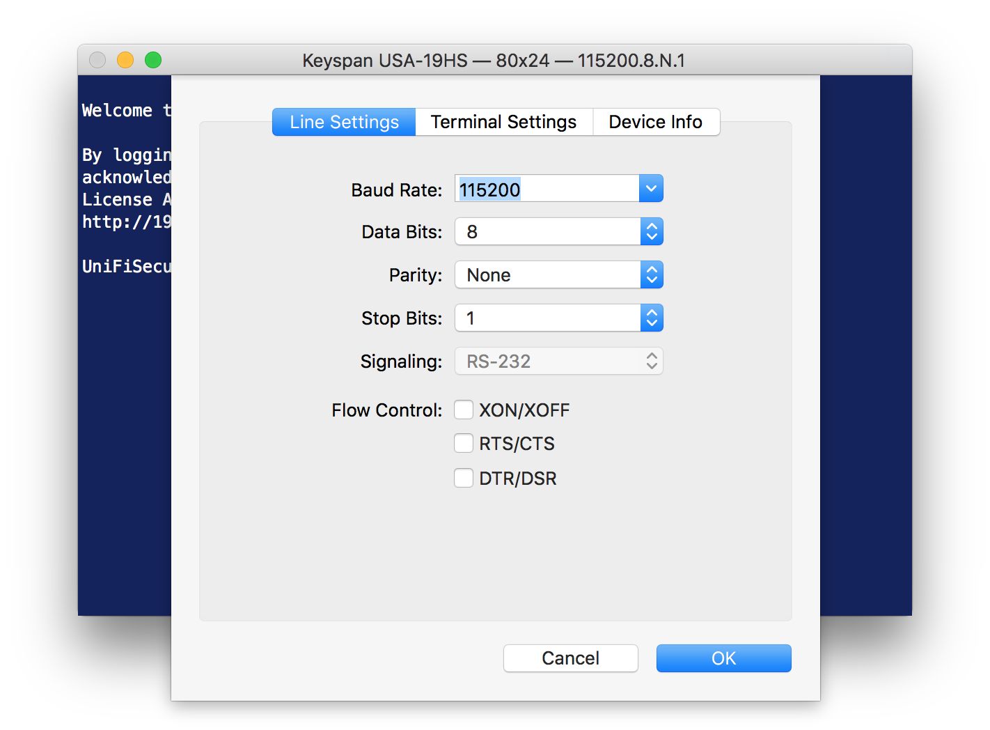 serial terminal emulator mac