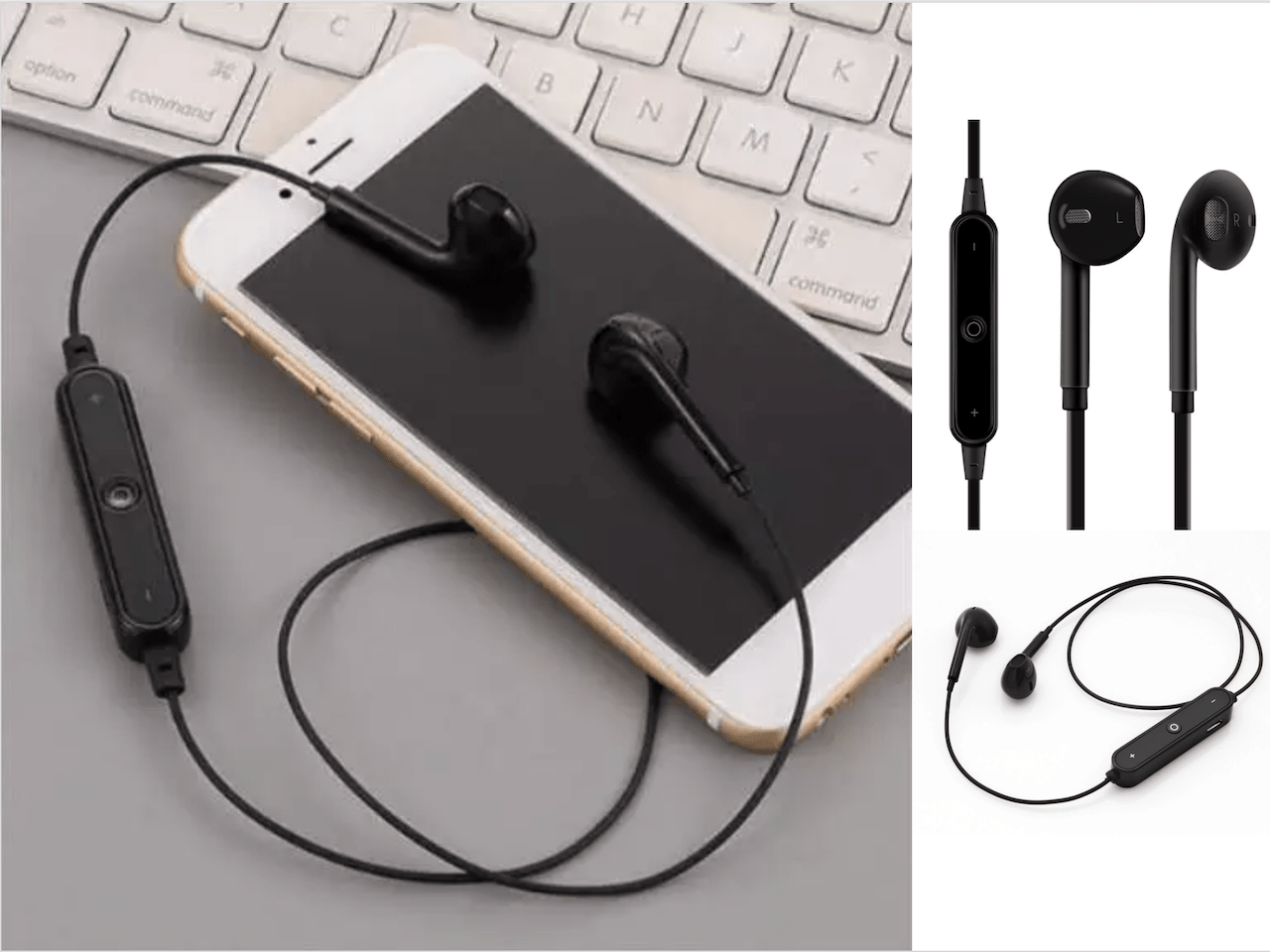 S6 Auricular Bluetooth Móvil Inalámbrico Deportes Cuello Estéreo