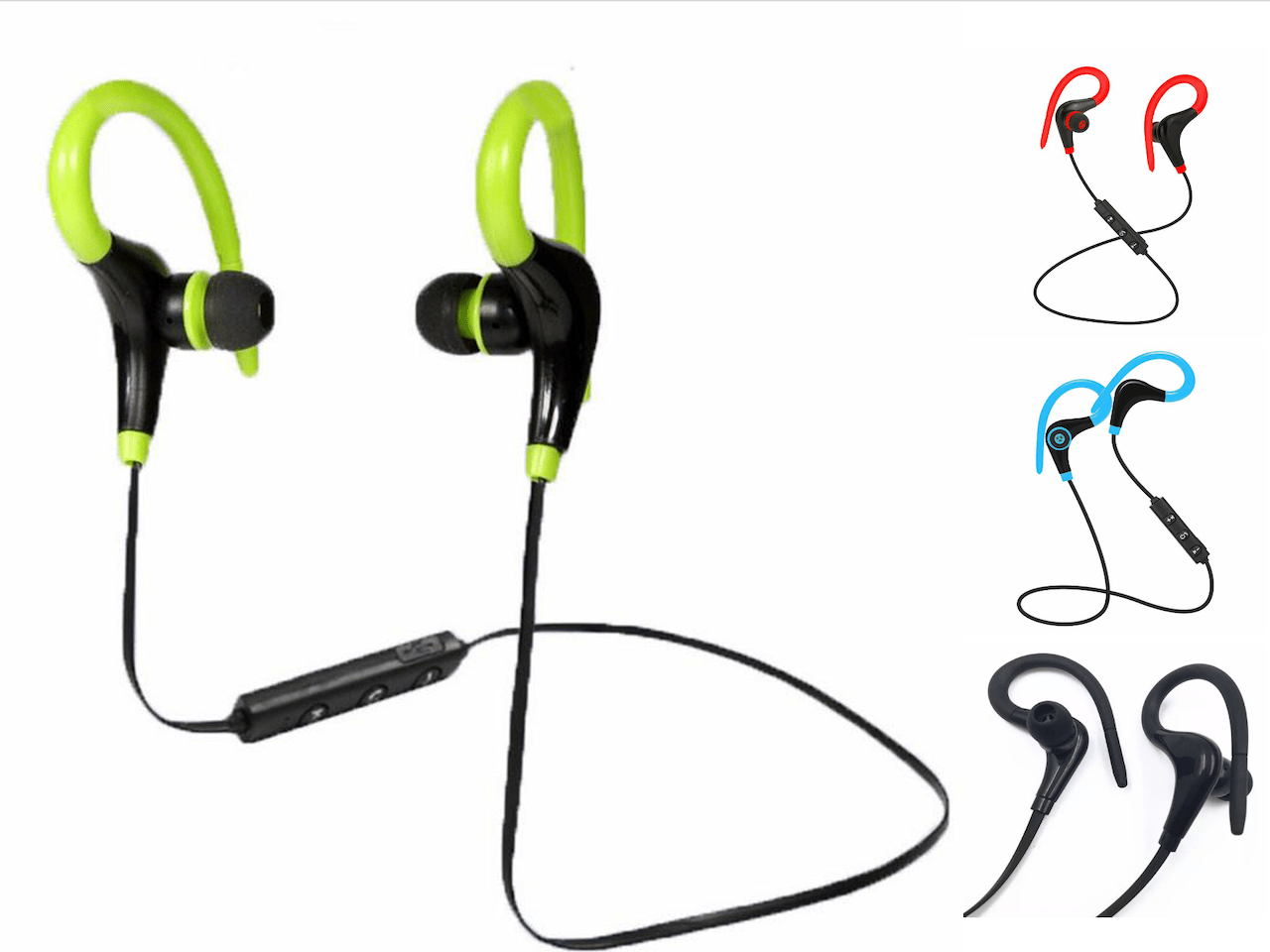 Auriculares abiertos compatibles con Bluetooth 5,1, cascos con ganchos para  la oreja, reducción de ruido, estéreo HiFi, para estudiar y montar -  AliExpress