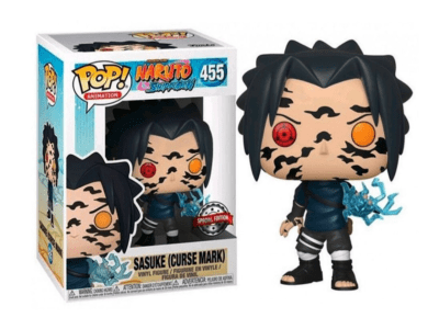 POP, Figura de Vinilo Coleccionable, Naruto, Sasuke (Curse Mark), Nº455