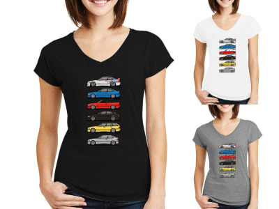 Woman Tshirt BMW E36