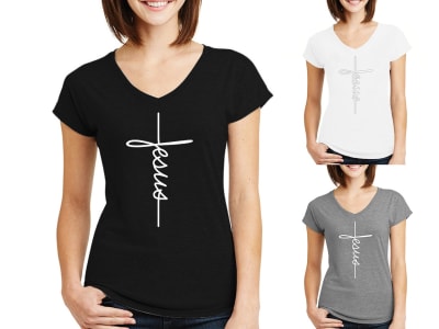 Woman Tshirt Jesus