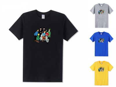 Unisex Tshirt Tintin