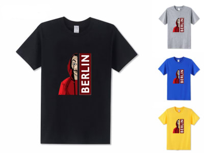 Camiseta Unisex La Casa de Papel Berlin