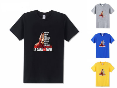 Camiseta Unisex la Casa de Papel El Equipo