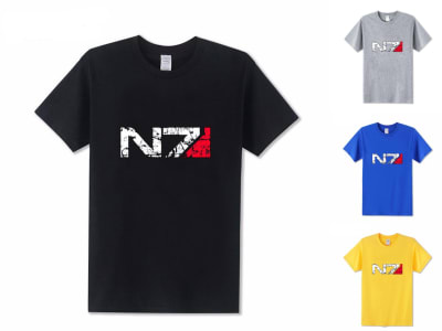 Camiseta Unisex Mass Effect N7