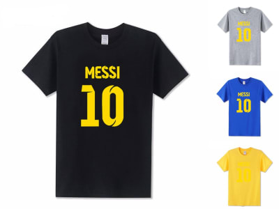 Unisex Tshirt Messi 10