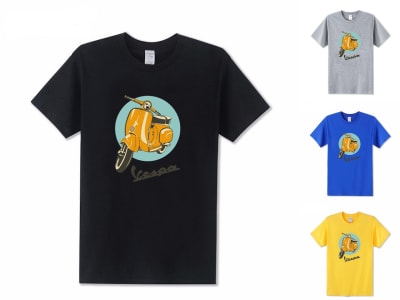 Unisex Tshirt Vespa