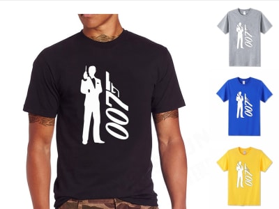 Camiseta Unisex James Bond 007