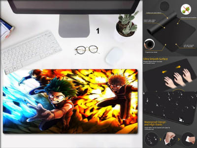 Game Pad XXL Profesional e-Sport My Hero Academia