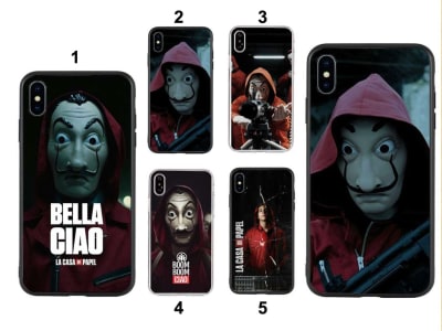 Funda iPhone TPU La Casa de Papel