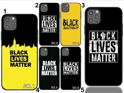 Funda iPhone TPU Black Lives Matter