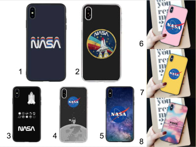 Funda iPhone TPU Nasa