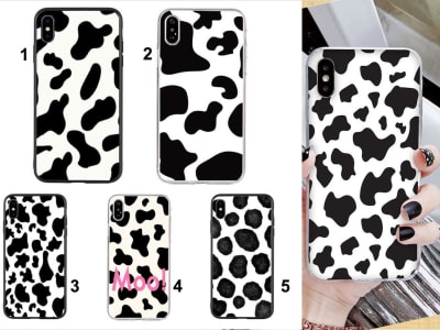 Funda iPhone TPU Vaca