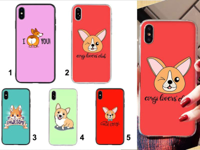 Funda Samsung TPU Corgi