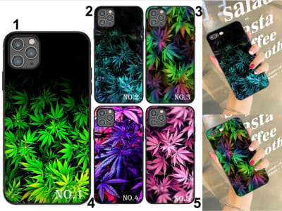 Funda Oppo TPU Marihuana