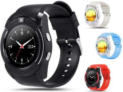 Reloj Inteligente Elegante, Controla el Ejercicio, Bluetooth, Pantalla Táctil, C ...