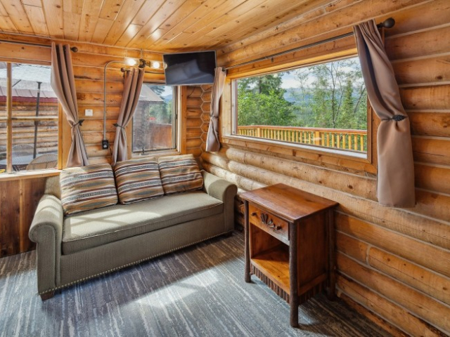 Deluxe King with Sleeper Sofa Dall Suite