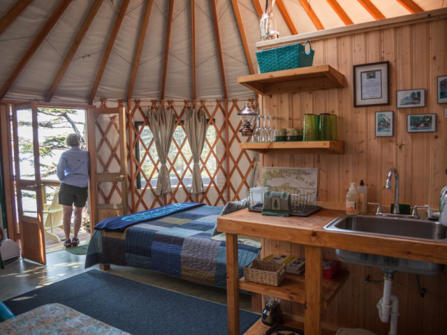 Ocean View Yurt Cabins