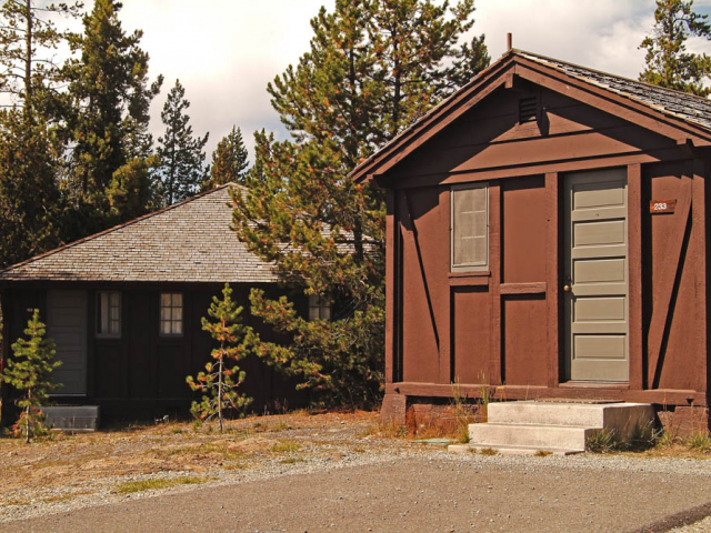 Old Faithful Lodge Cabins  Yellowstone National Park Lodges