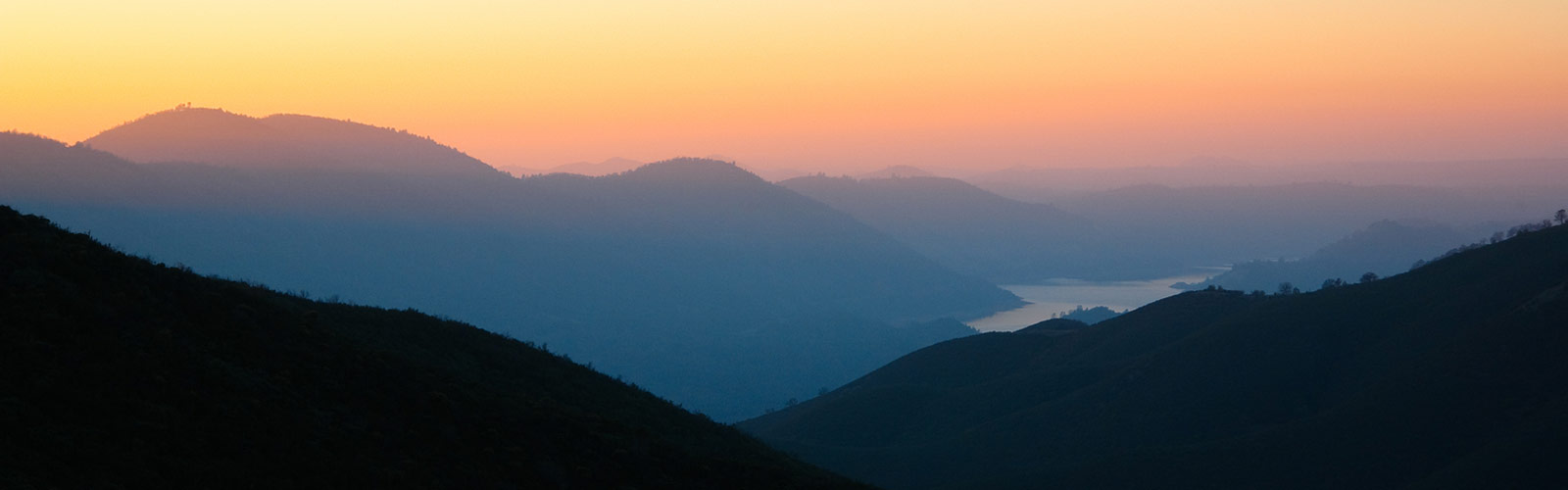 Sunset over Don Pedro