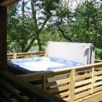 Hot Tub on Back Deck